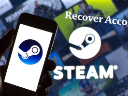 how to recover steam account